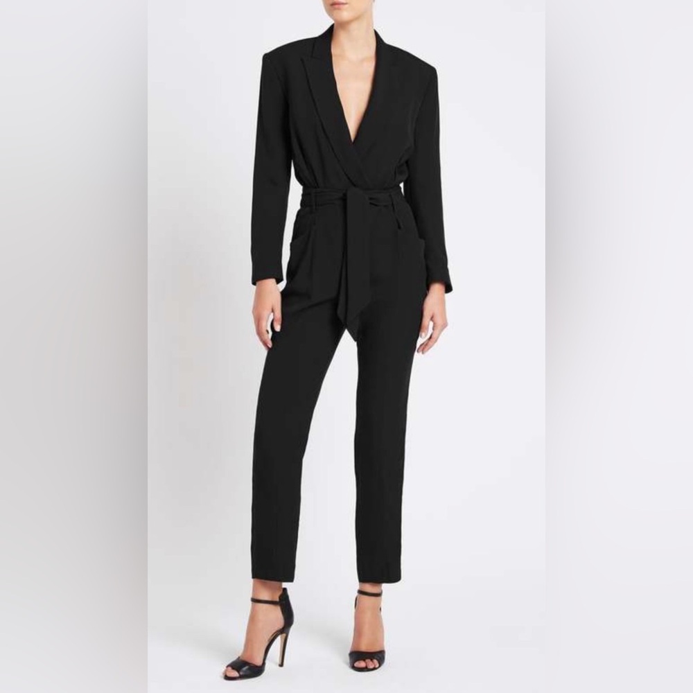 IRO FLORICA JUMPSUIT - BLACK